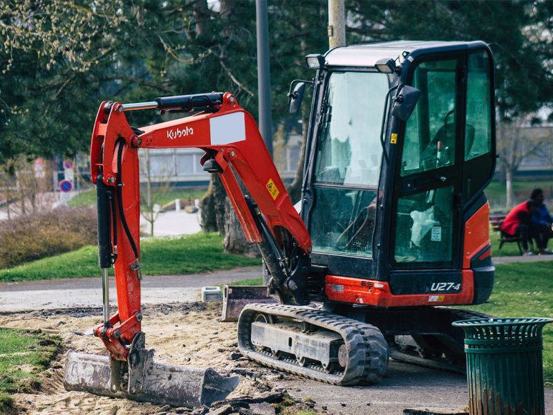 Groundworks in West Sussex